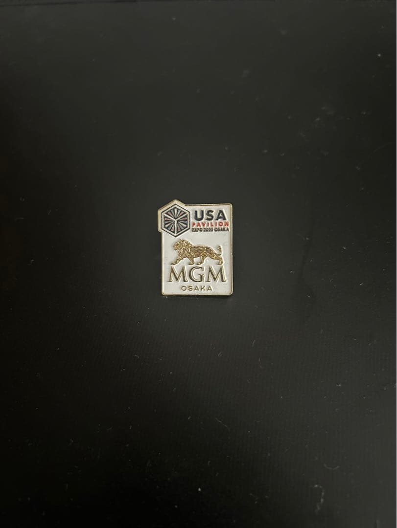 MGMロゴ USAパビリオン ピン万博