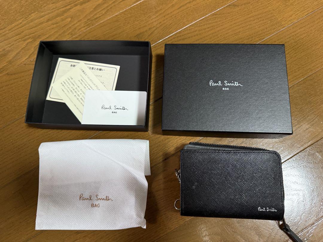 美品⭐︎ポールスミス⭐︎ミニウォレットキーケース付き