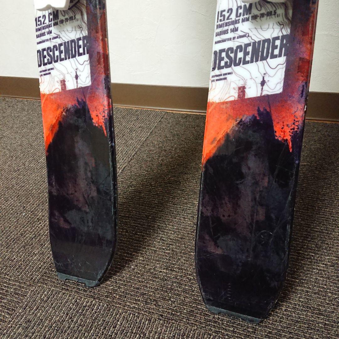 送料無料【ATOMIC】定価10以上 DESCENDER 152cm＋ビン