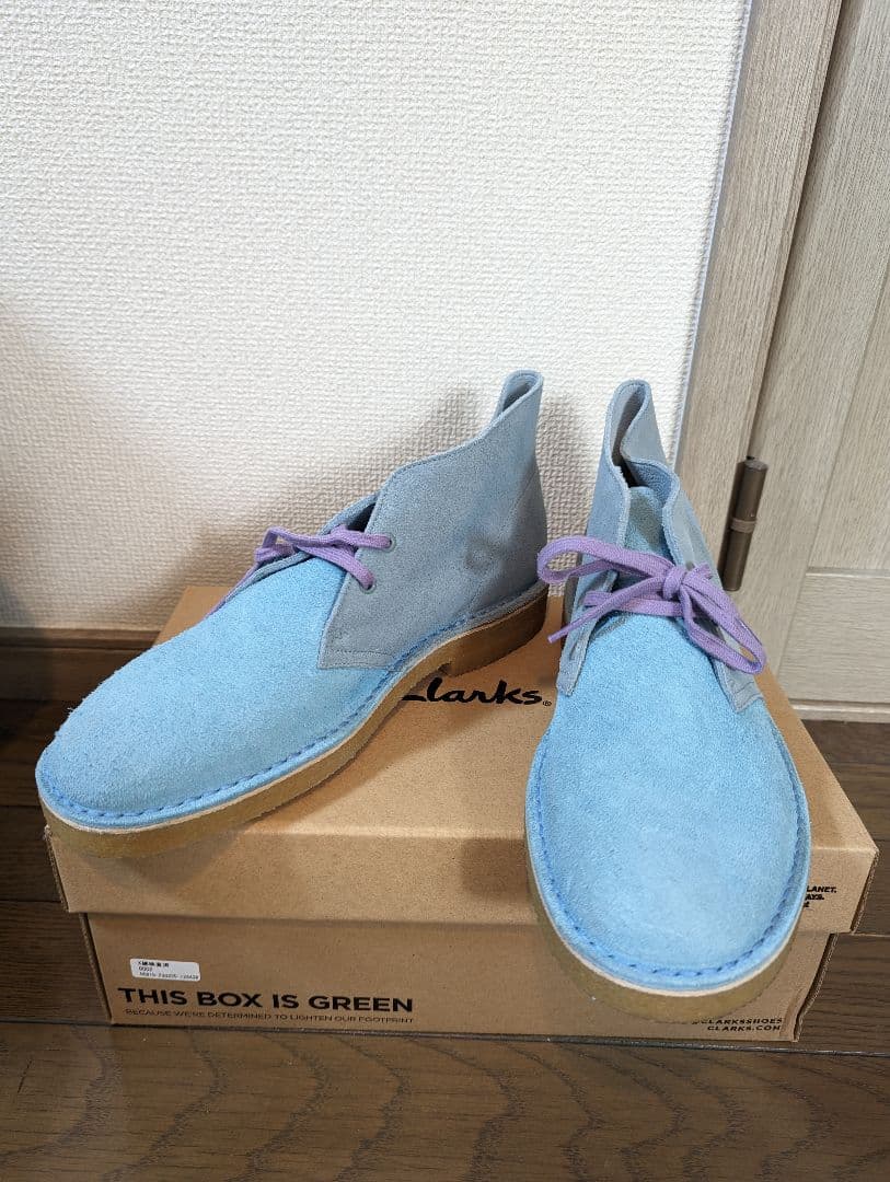未使用品 Levi’s × Clarks 限定コラボ デザートブーツ/ 25.5 men's FUDGE