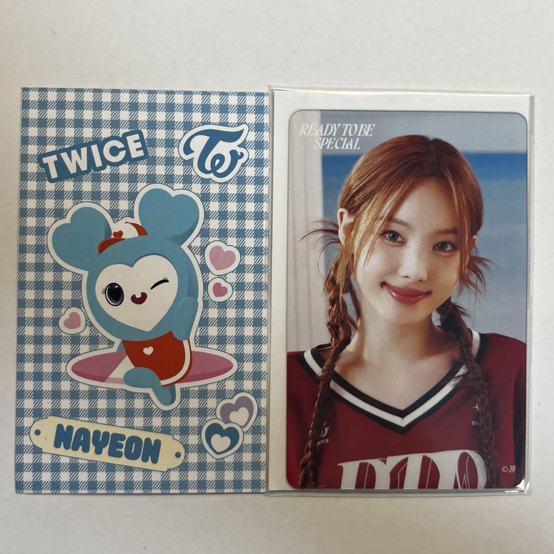 TWICE ナヨン READY TO BE SPECIAL クリアトレカ - メルカリ