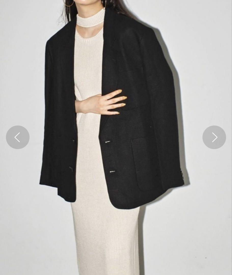 【美品】Todayful Boyfriend Linen Jacket 36 黒 2025年最新】boyfriend linen jacketの人気アイテム - メルカリ