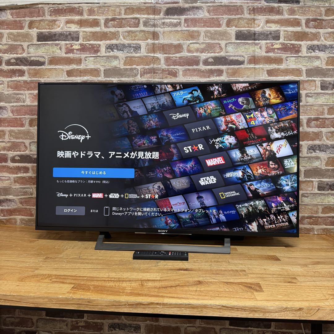 SONY 43V型 4K 液晶テレビ BRAVIA KJ-43X8300D