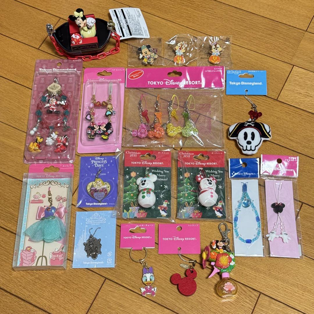 【まとめ売り】ディズニー♡ストラップセット　レトロ まとめ売り】ディズニー♡ストラップセット レトロ