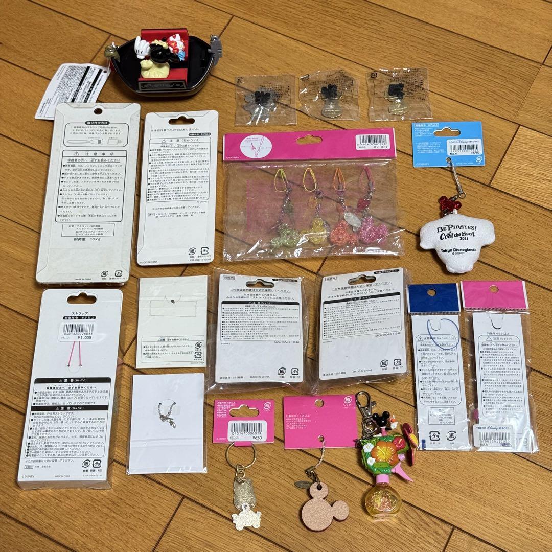 東京ディズニーリゾート ストラップセット グッズ まとめ売り