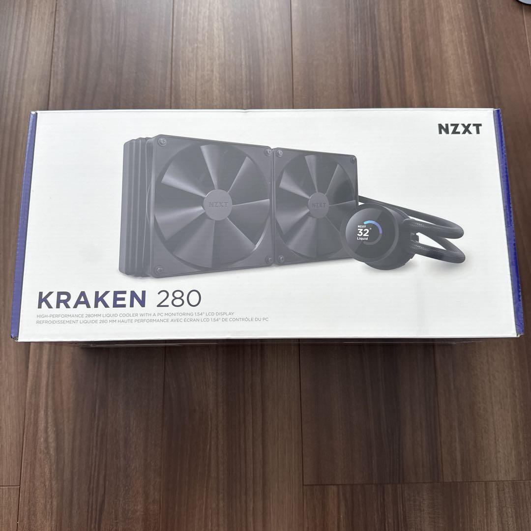 新品未開封　NZXT KRAKEN 280 RL-KN280-B1