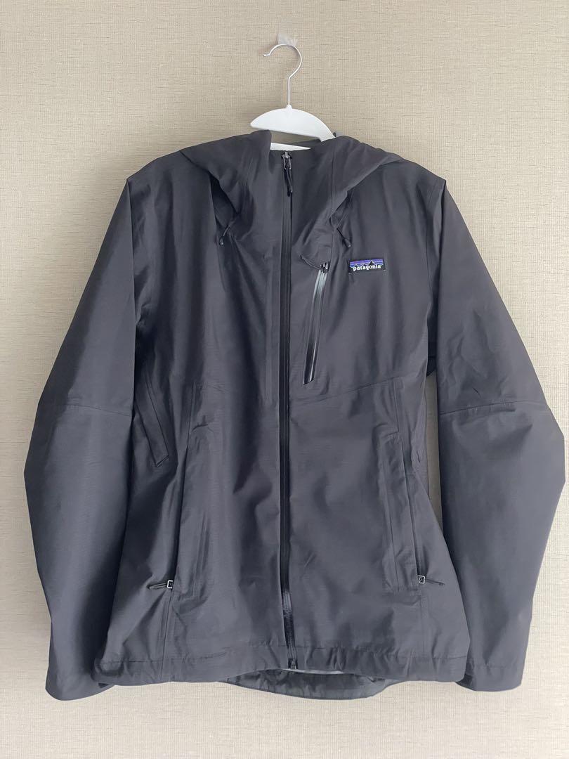 patagonia ブラック ジャケット マウンテンパーカー M登山ウェア・アウトドアウェア