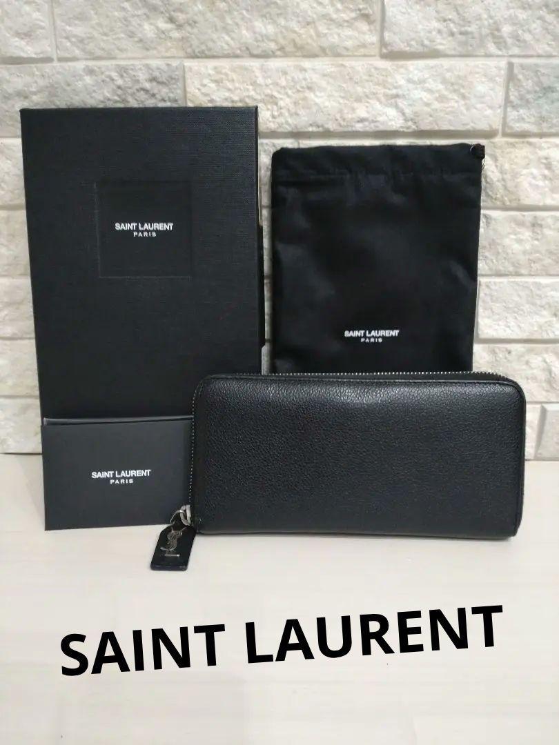 ★Saint Laurent★サンローラン★ラウンドファスナー★長財布