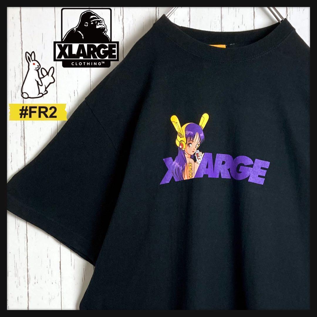 【限定コラボ】FR2 エクストララージ★コラボTシャツ バイカーガール シンプル