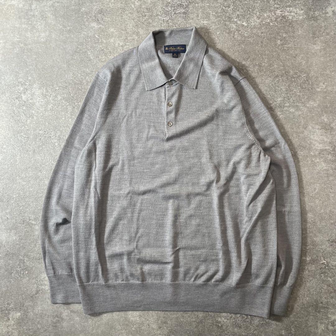 新品 通販ファッション - BrooksBrothers XL ニットポロ