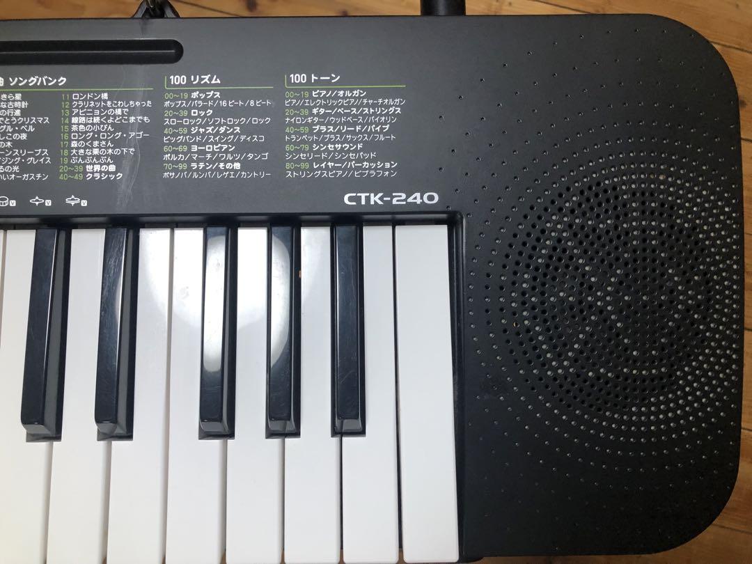 CASIO 電子キーボード CTK-240 カシオ