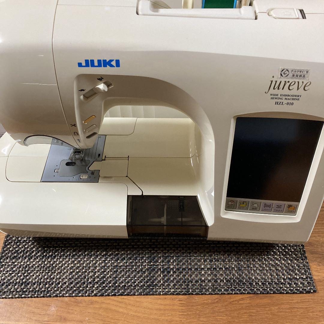 分解整備済みJUKI刺繍ミシンジュレーブHZL 010本体