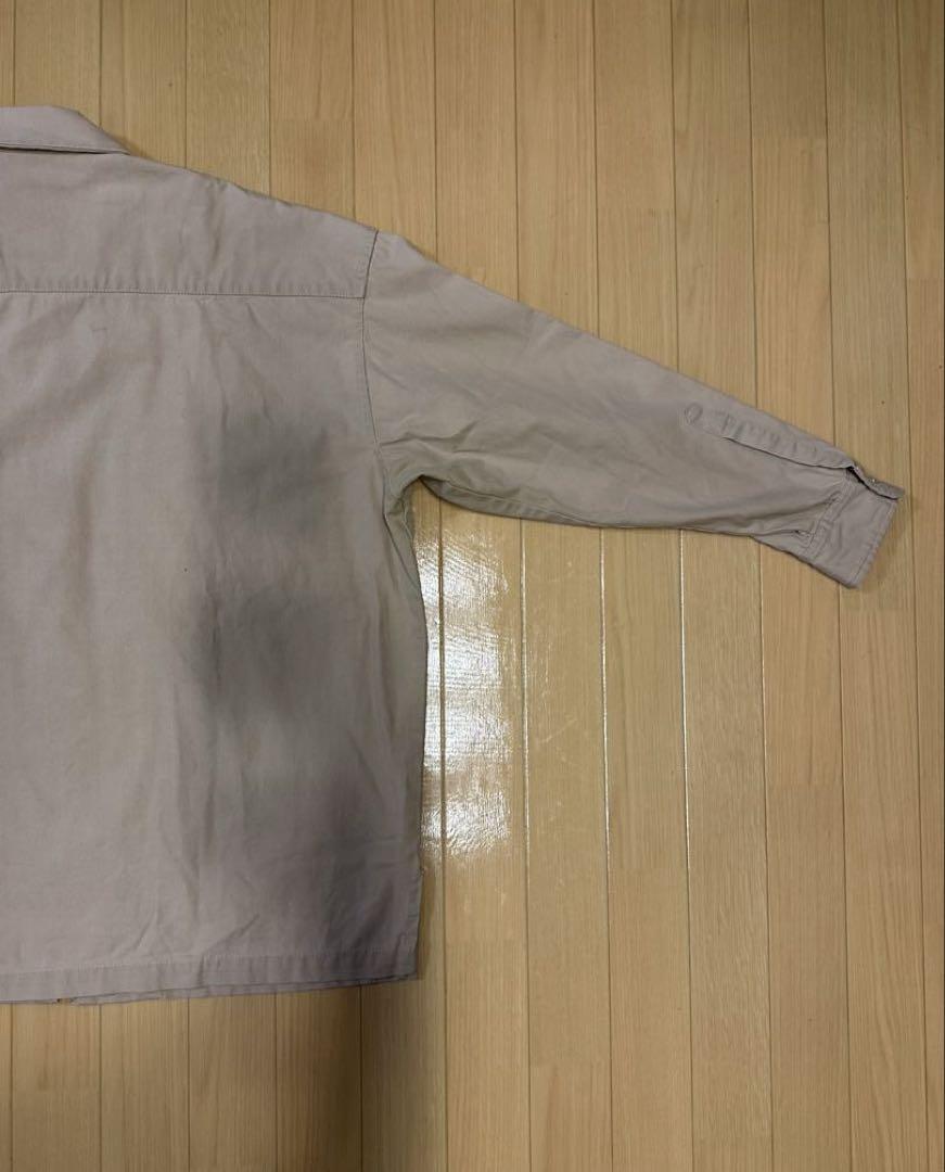 ち*鍋様 90s 白タグ OLD STUSSY ロゴ刺繍 コットン ジップジャケ