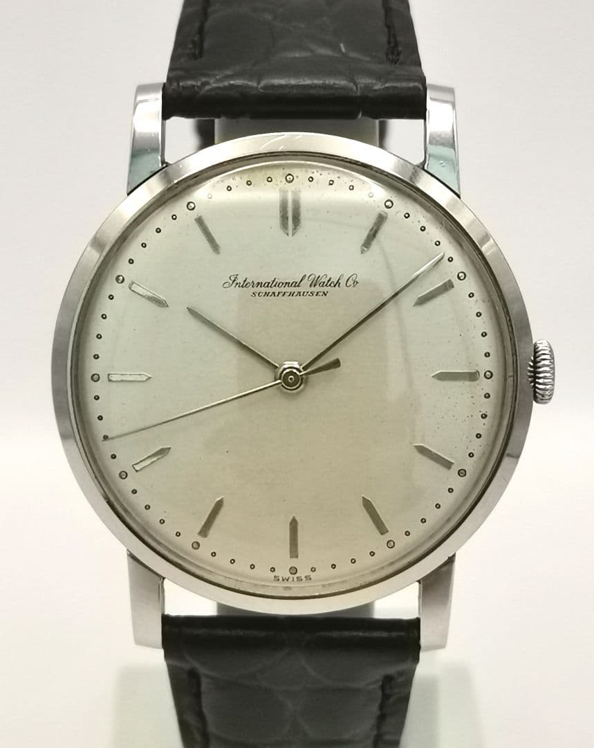 IWC SCHAFFHAUSEN シャフハウゼン ラウンド SS 手巻き 時計