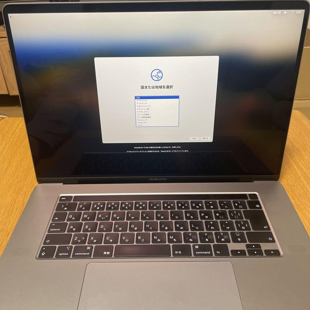 美品　MacBook Pro  16インチ　1T