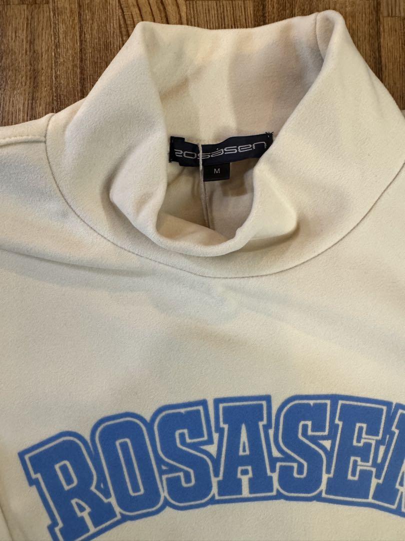 ROSASEN 長袖うら起毛MOC M クリーム