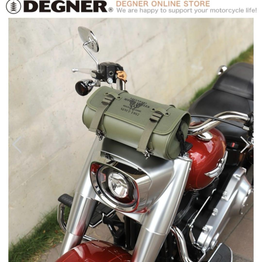 【新品未使用品】DEGNERデグナー ナイロンツールバッグ ミリタリーカーキ