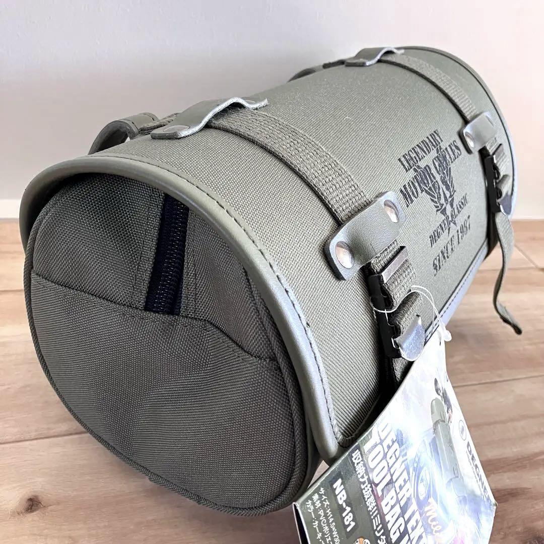 【新品未使用品】DEGNERデグナー ナイロンツールバッグ ミリタリーカーキ