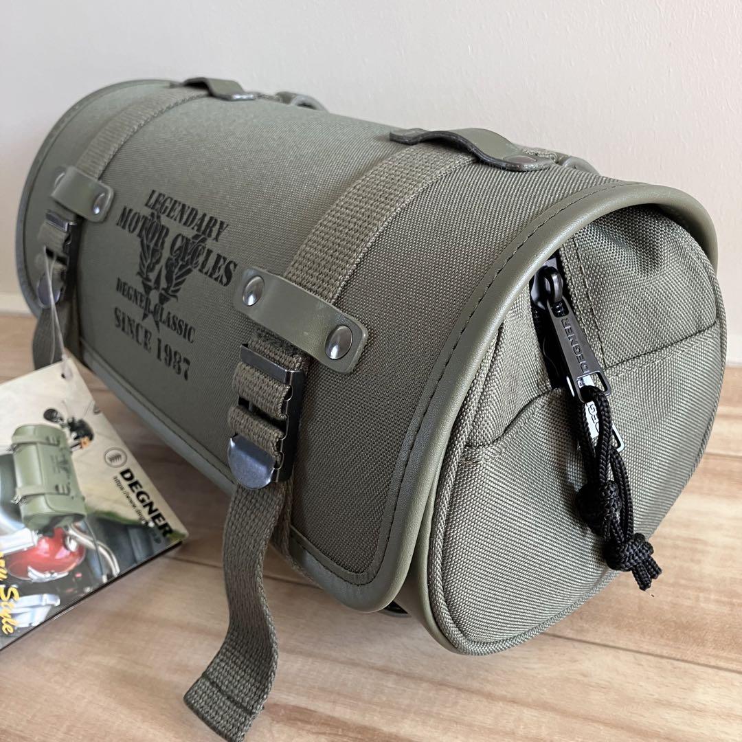 【新品未使用品】DEGNERデグナー ナイロンツールバッグ ミリタリーカーキ
