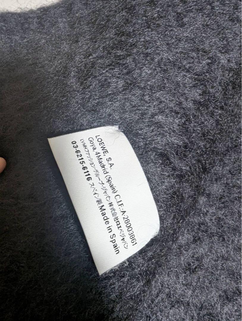 LOEWE [ショップバッグ付属] ロエベ モヘア ウール マフラー