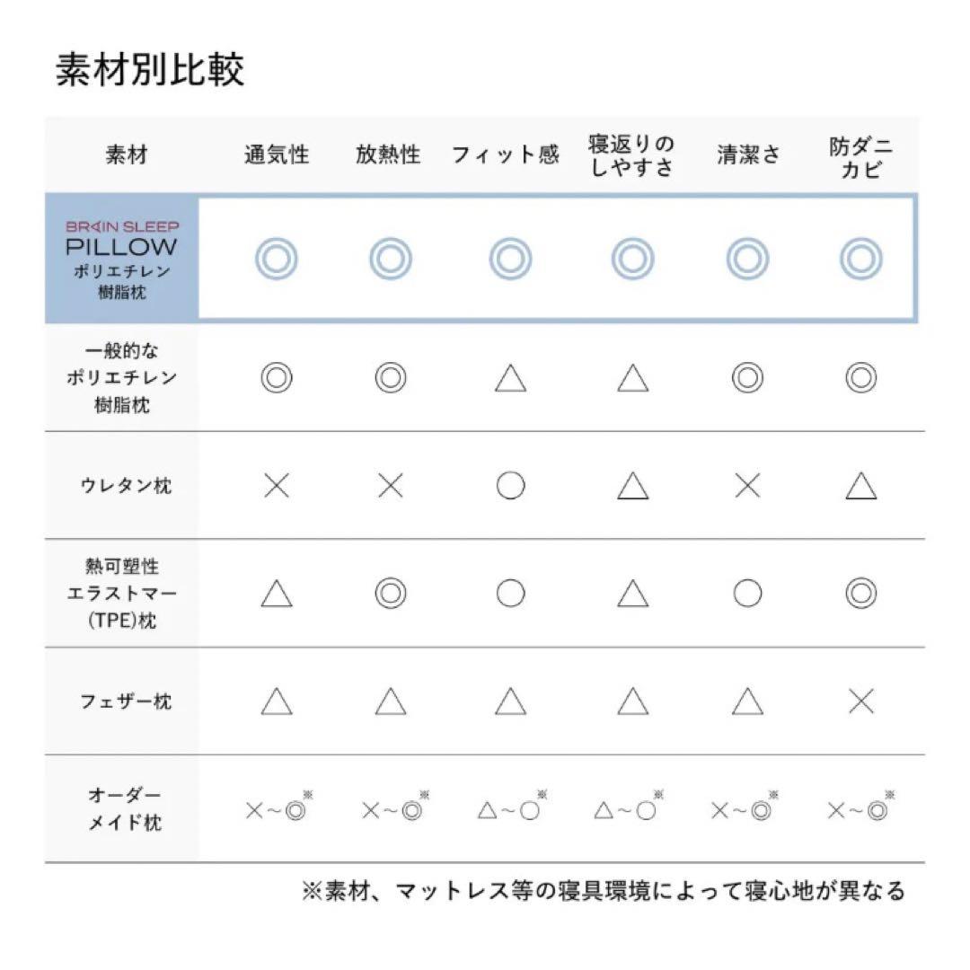 BRAIN SLEEPブレインスリープピロー スタンダード 高級枕