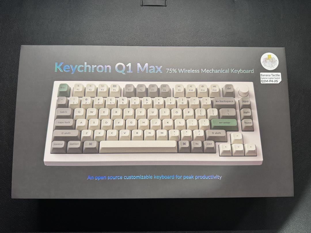 Keychron Q1 Max ワイヤレスメカニカルキーボード