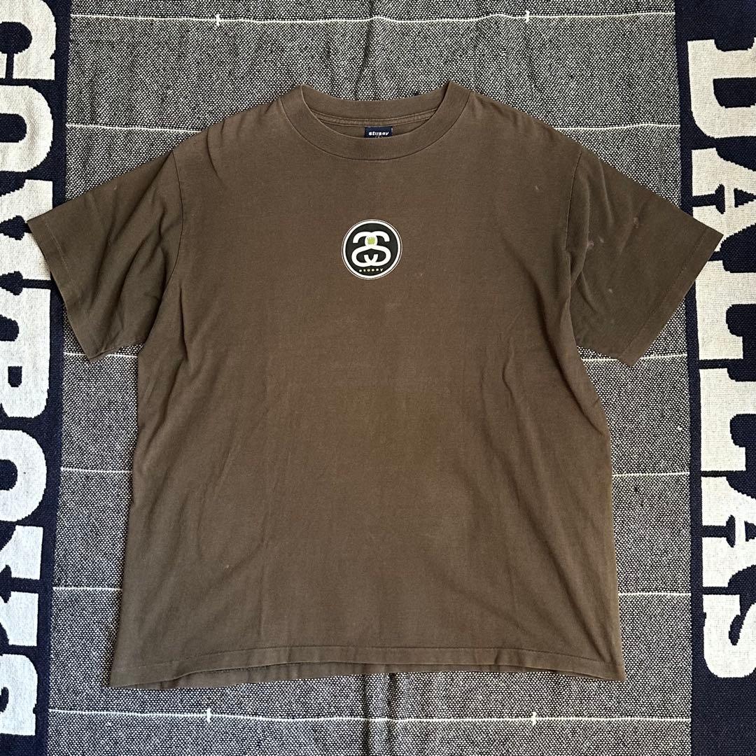 90’s vintage old stussy T-shirt USA L SS