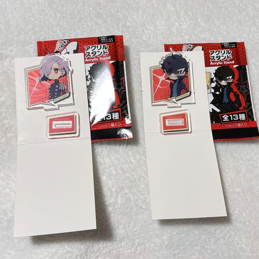 ペルソナ5 タクティカ　ジョーカーアクスタ　セット 即購入可】ペルソナ5 タクティカ アクスタ ジョーカー エル
