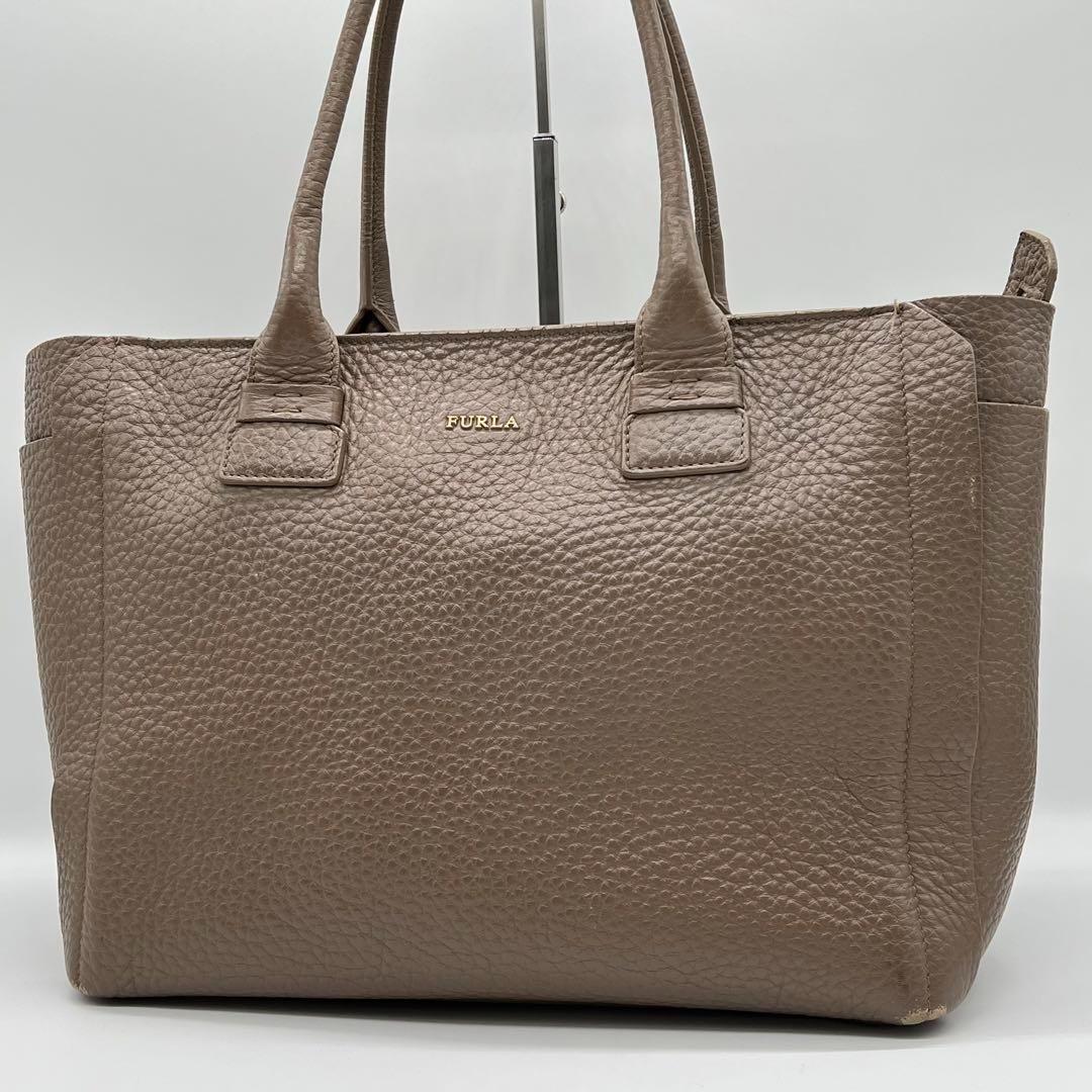 【美品】FURLA フルラ カプリッチョ トートバッグ ハンドバッグ