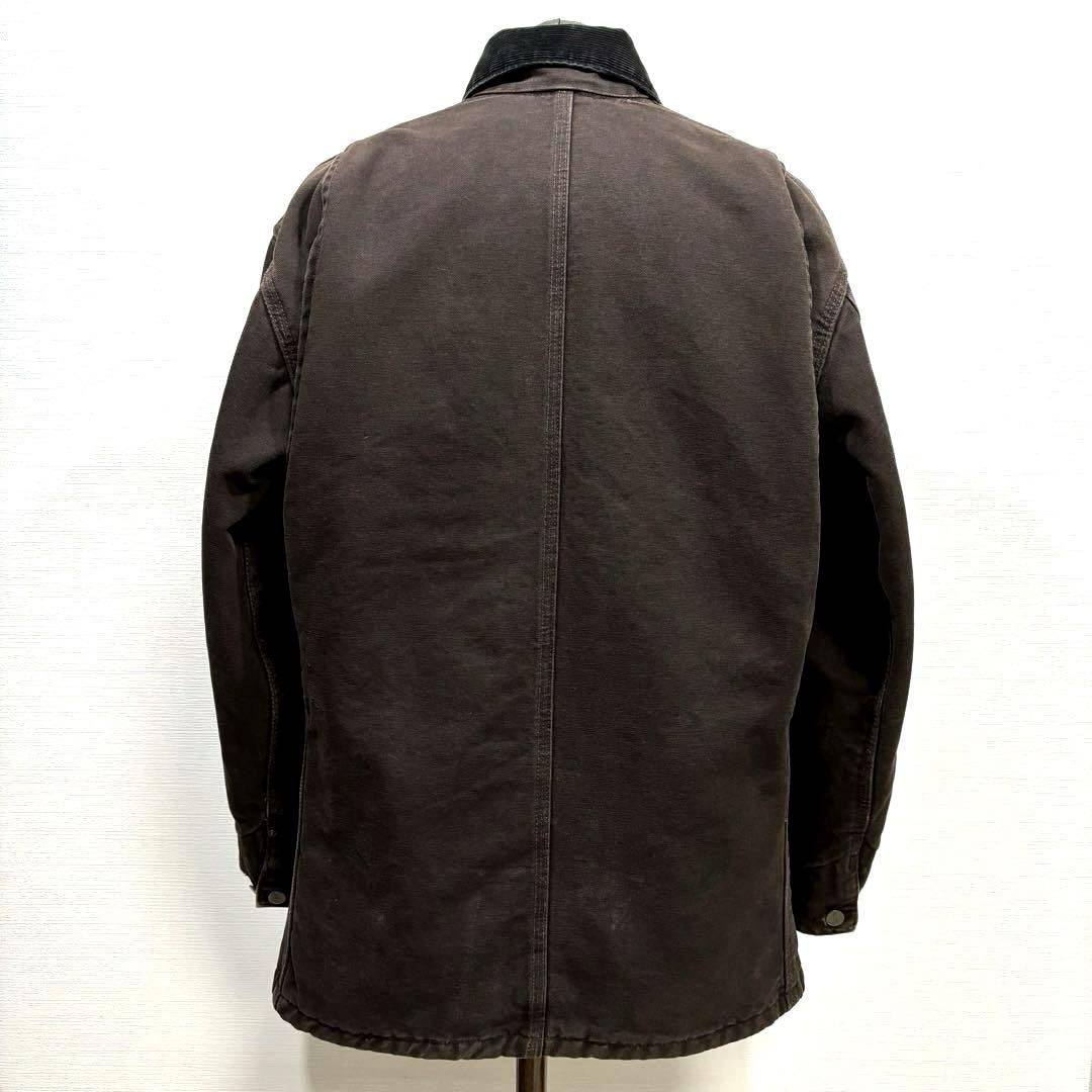 M 美品 Carhartt カーハート 焦茶 ミシガンチョアコート カバーオール