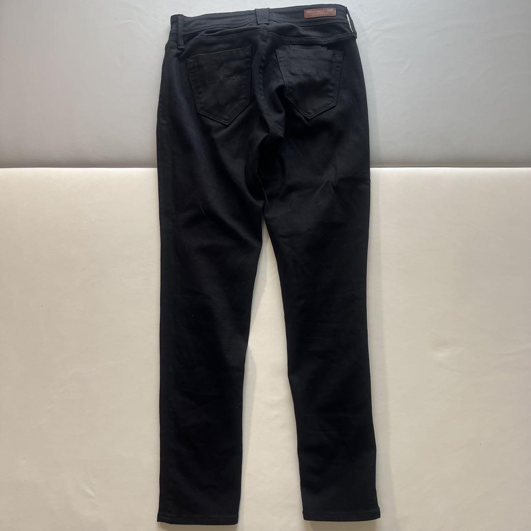 【美品】YANUK スキニーパンツ　黒　25 パトリシアアンクル
