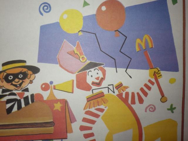 McDonald's★ポスター★15★ビンテージ★マクドナルド★プレースマット