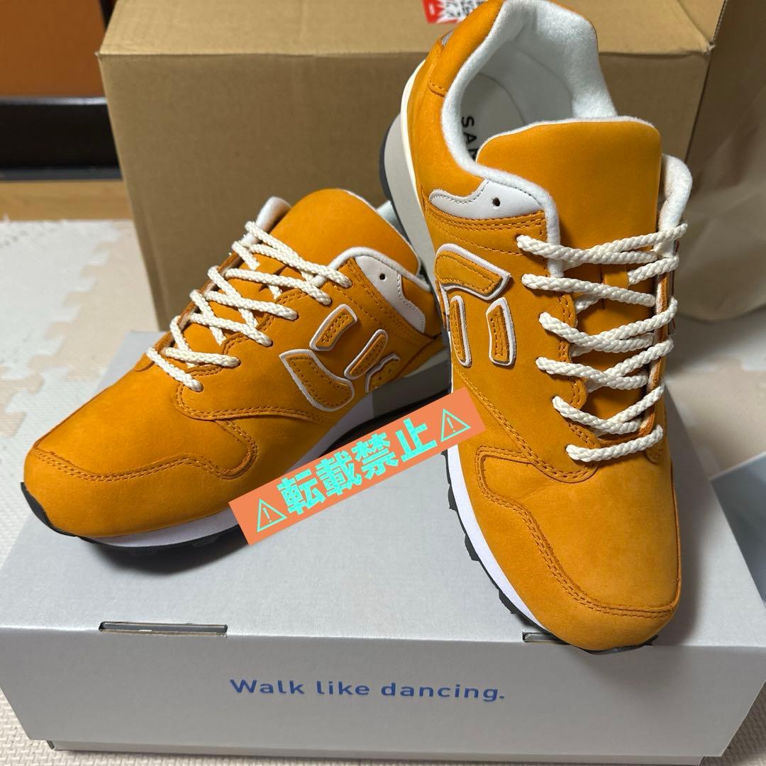 SANGACIO スニーカー メンズ オレンジ SANGACIO スニーカー メンズ オレンジ
