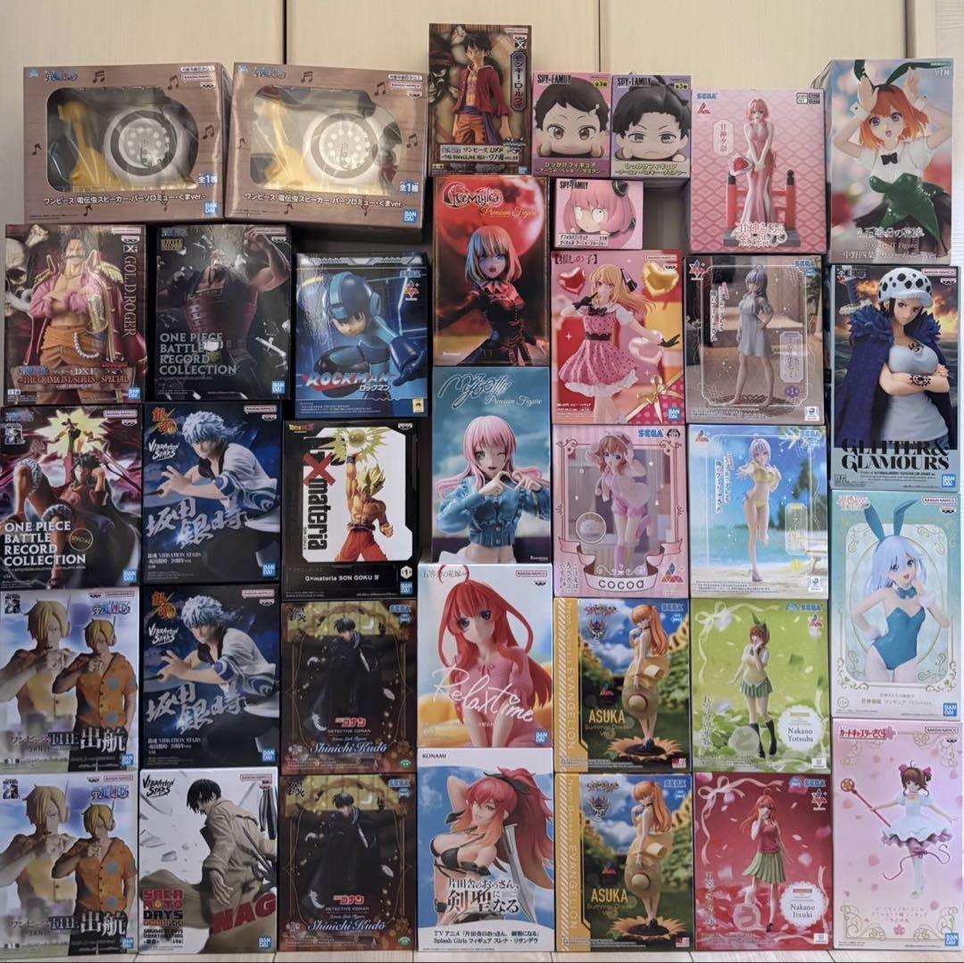 プライズ　フィギュア　35個 まとめ売り 美少女　ジャンプ　アルベド 山*下様 プライズフィギュア 35体 まとめ売り 新プライズあり