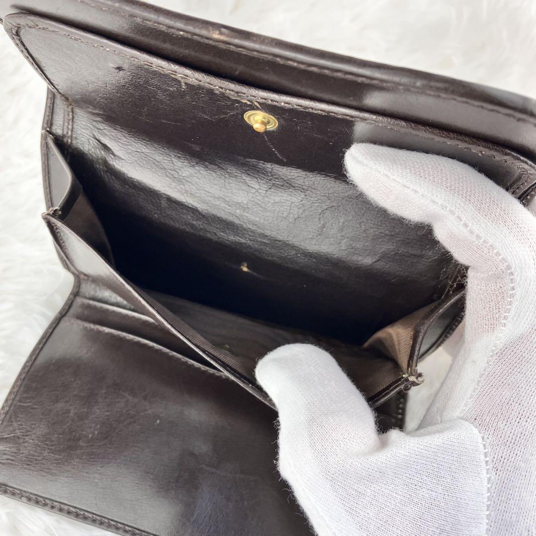CELINE セリーヌ 三つ折財布 馬車金具 - メルカリ