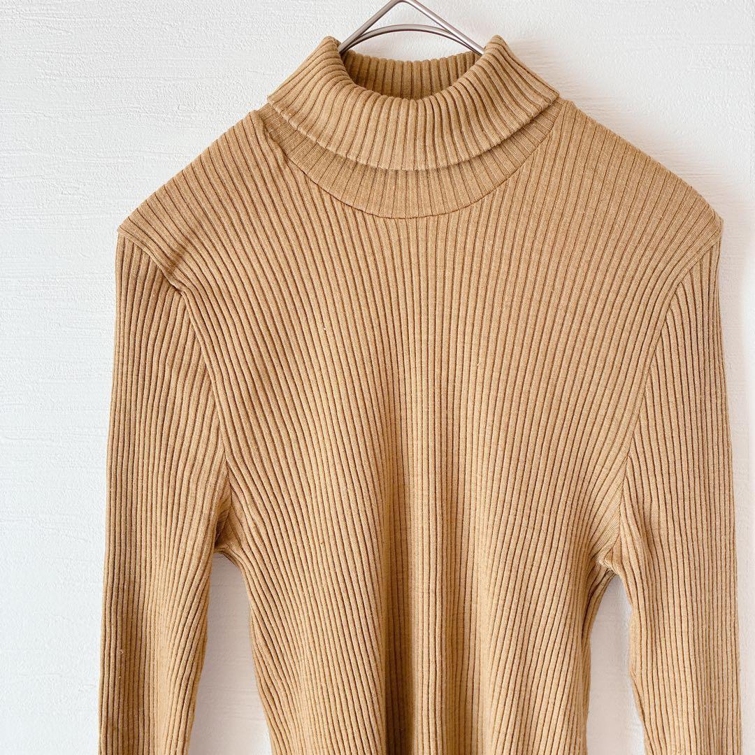 ドリスヴァンノッテン リブニット メンズ タートルネック ウール100% M