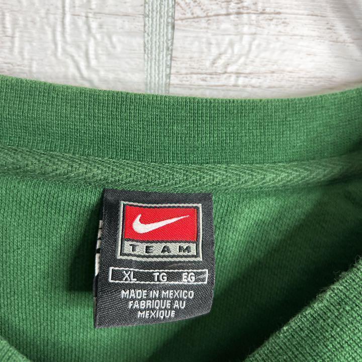 【入手困難!!】ナイキ ✈︎刺繍 メキシコ製 ゆるだぼ 裏起毛 トレーナー