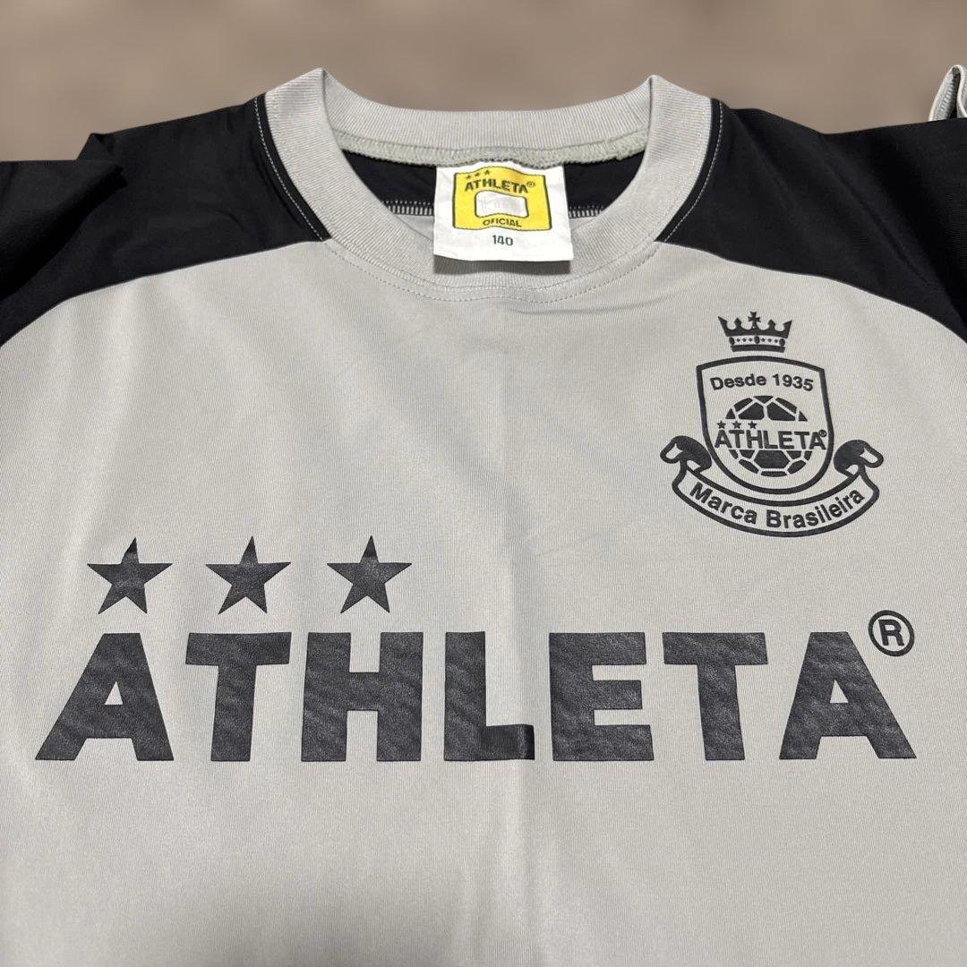 ATHLETA 新品未使用サッカーウェア サイズ140 ストレッチ素材