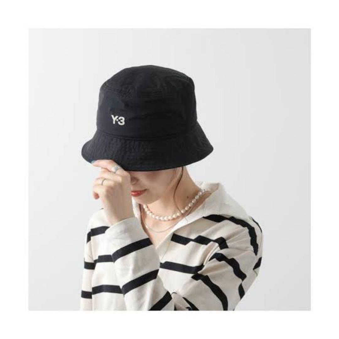 Y-3正規品❗️新品紙タグ付き⭐️BUCKET HATロゴバスケット