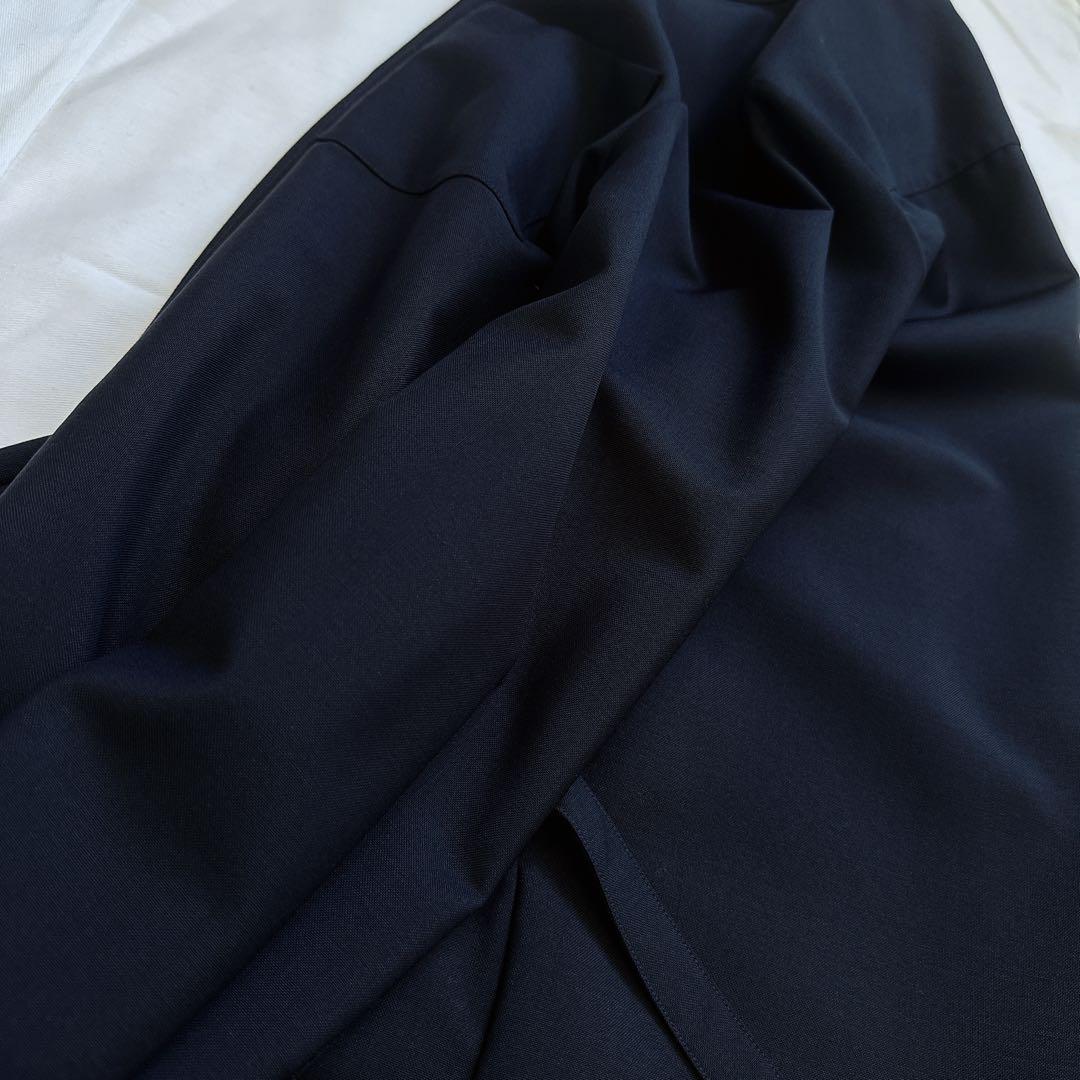 JIL SANDER  ジルサンダー　ウール　ロング  シャツ