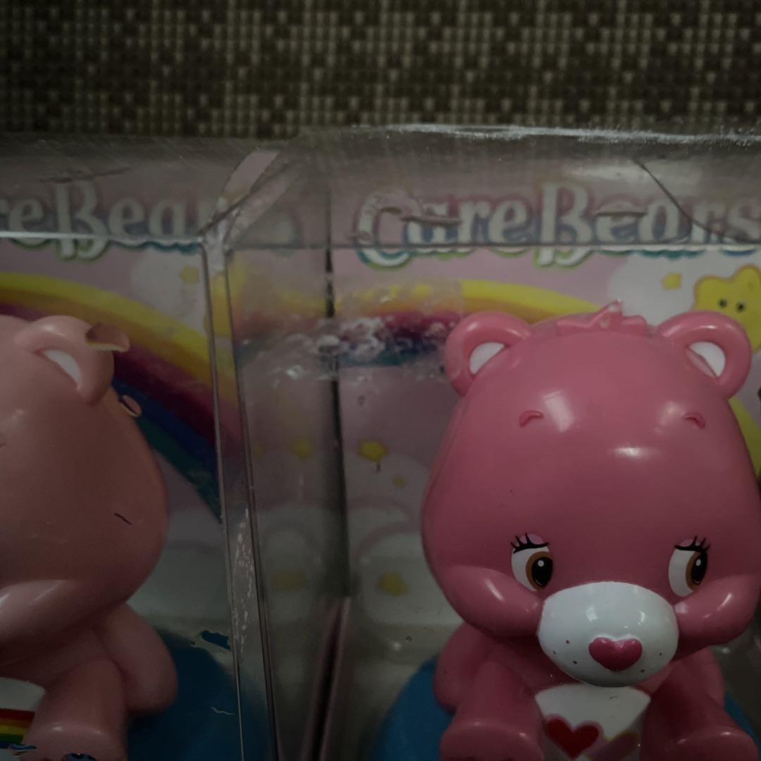未開封ケアベアソーラーゆらゆら２個セット Solar-powered ornaments / Solar Powered Swinging Bear