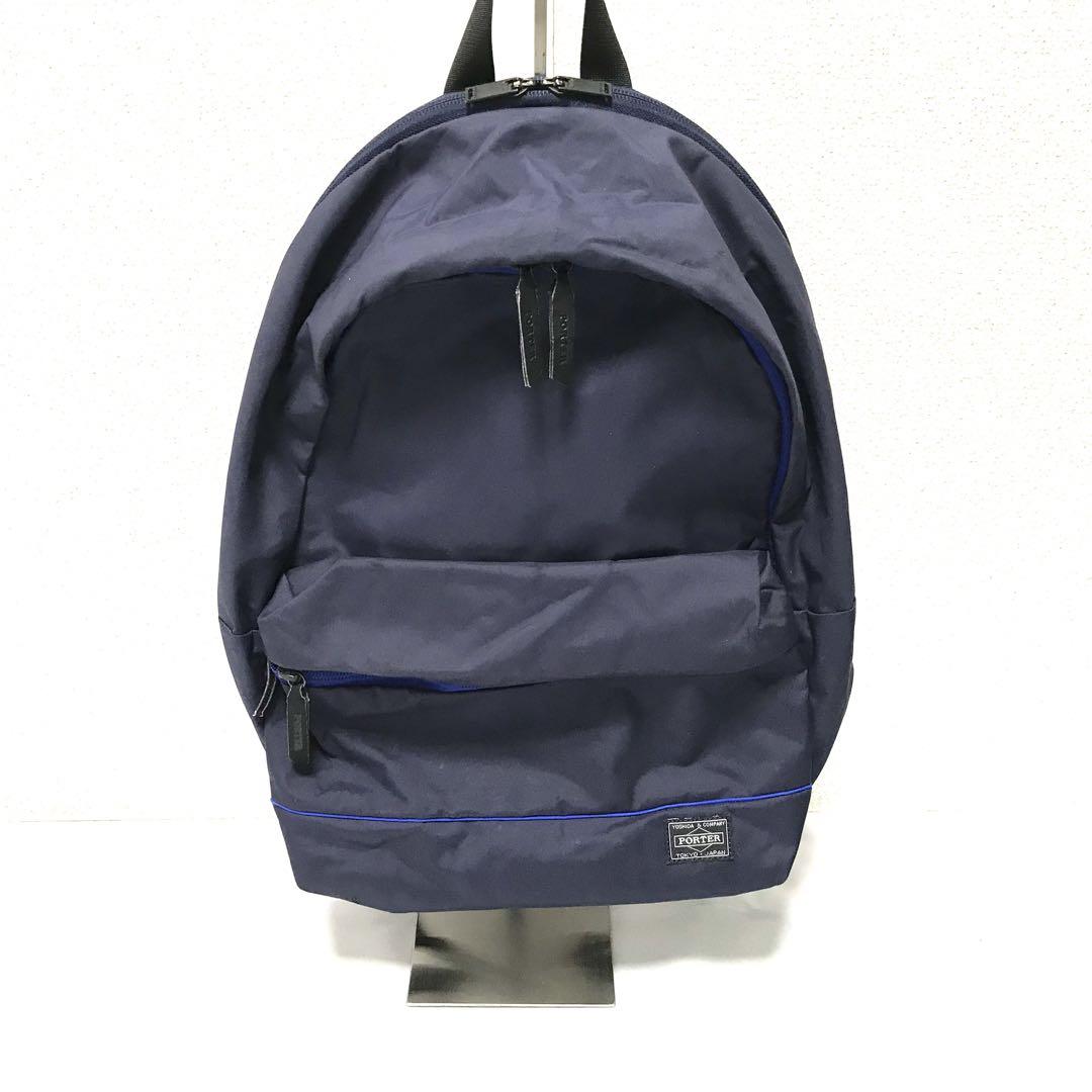 ✨PORTER✨ポーターガール　軽量デイパック　ムース2層式　リュック　ネイビー PORTER ポーターガール 軽量ディパック ムース2層式 リュック