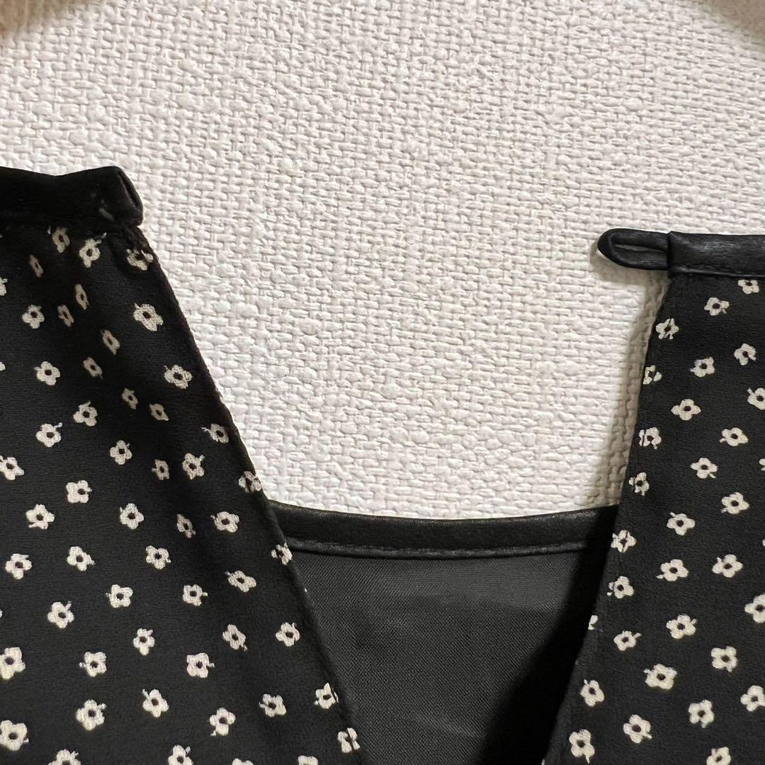 SLOBE IENA スローブイエナ ドットフラワー ロング ワンピース