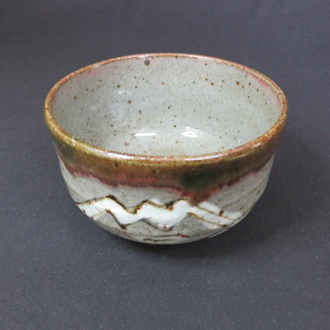 【後払い手数料無料】 茶器 茶道具 抹茶碗 無名 織部 茶碗 幾何学模様 メルカリ - 工芸品