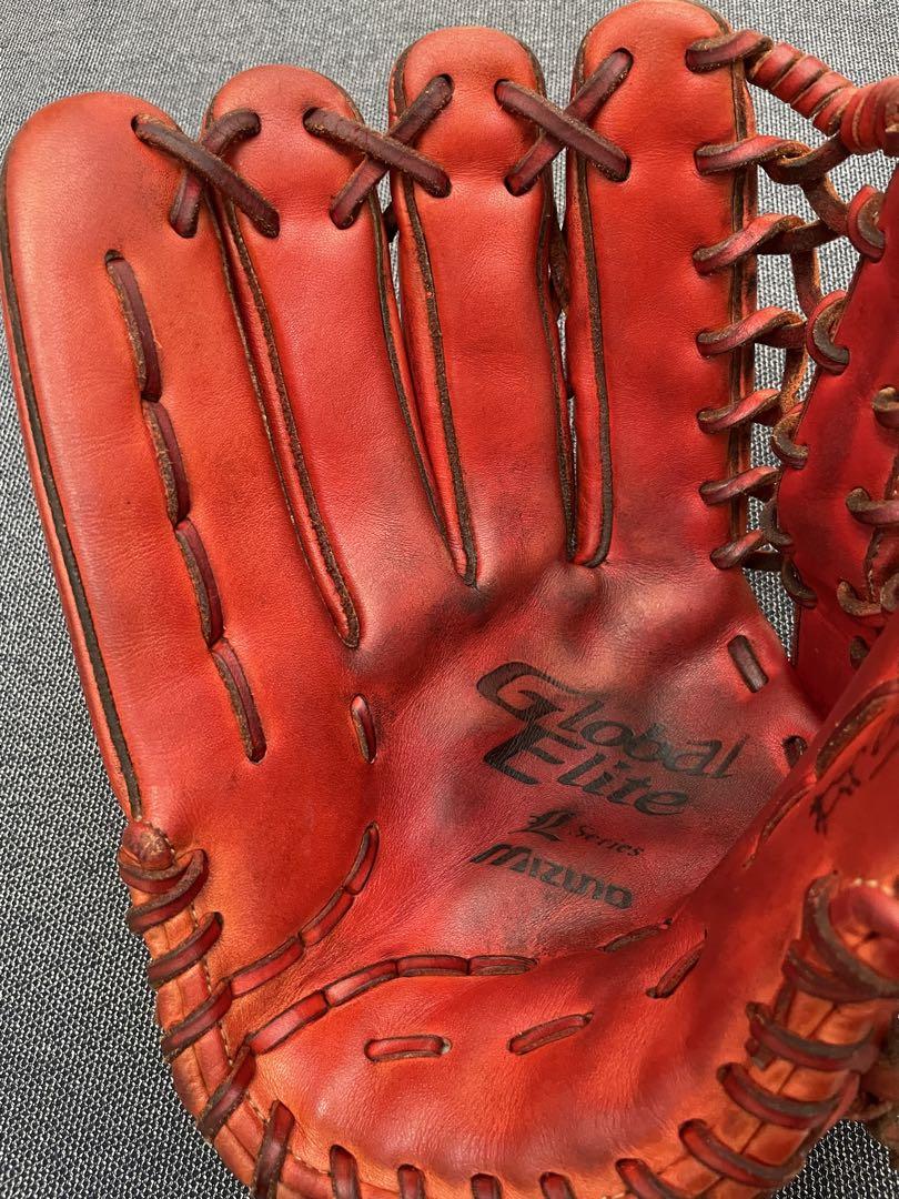 良型　グローバルエリート　野球 硬式グローブ 一般用　大人　左投げ　グラブ　外野