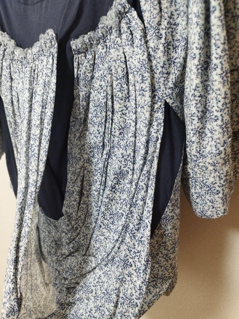 tricot COMME des GARÇONS Mサイズ 半袖ブラウス 花柄