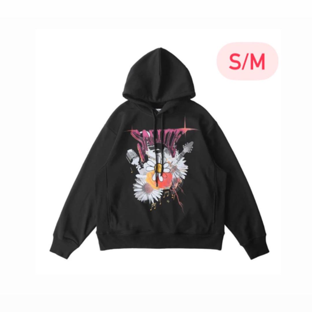 SALUTE パーカー FLOWER ANARCHY HOODIE SALUTE パーカー FLOWER ANARCHY HOODIE