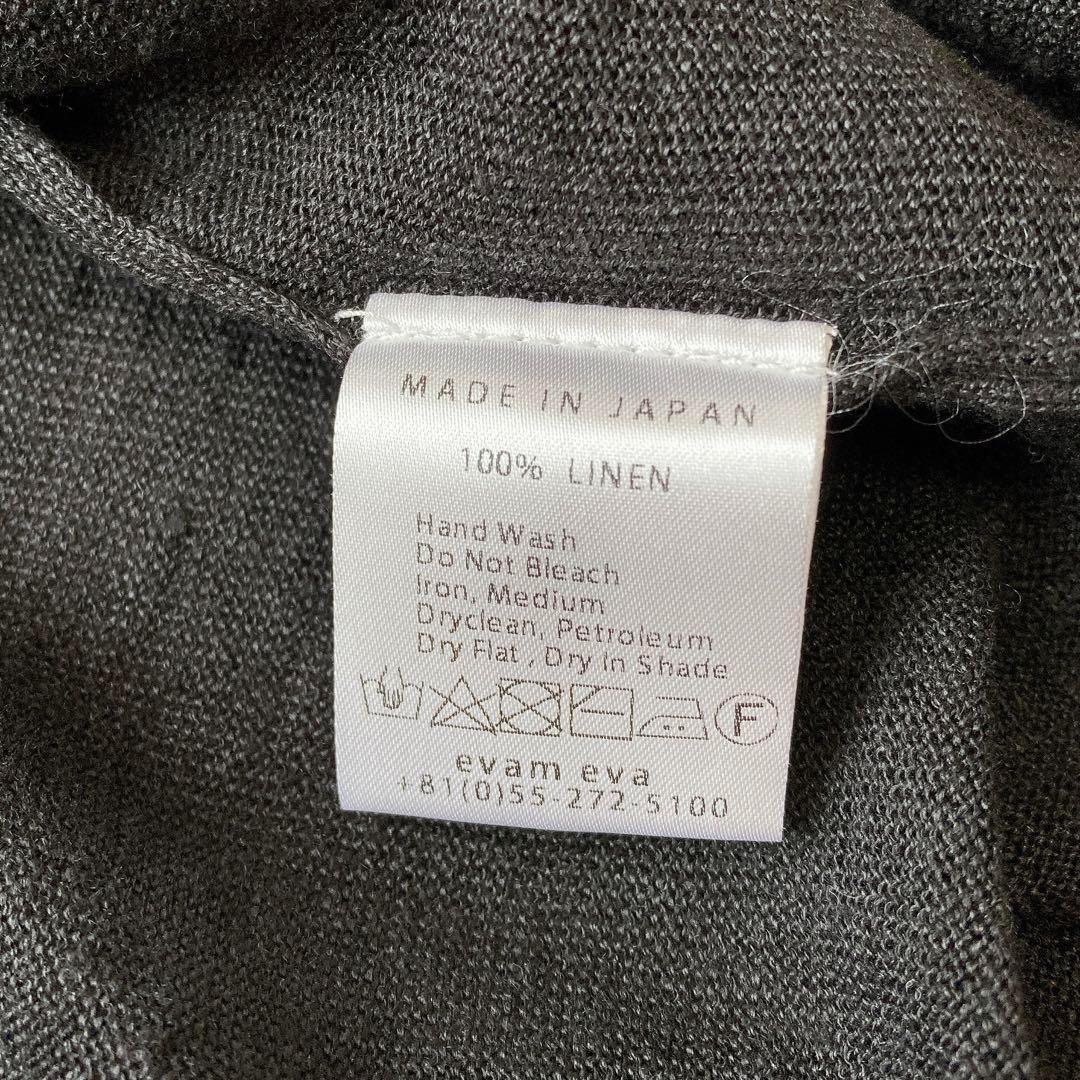 エヴァムエヴァ リネンウール カシュクールワンピース evam eva／リネンカシュクール ワンピース | Beignets Online