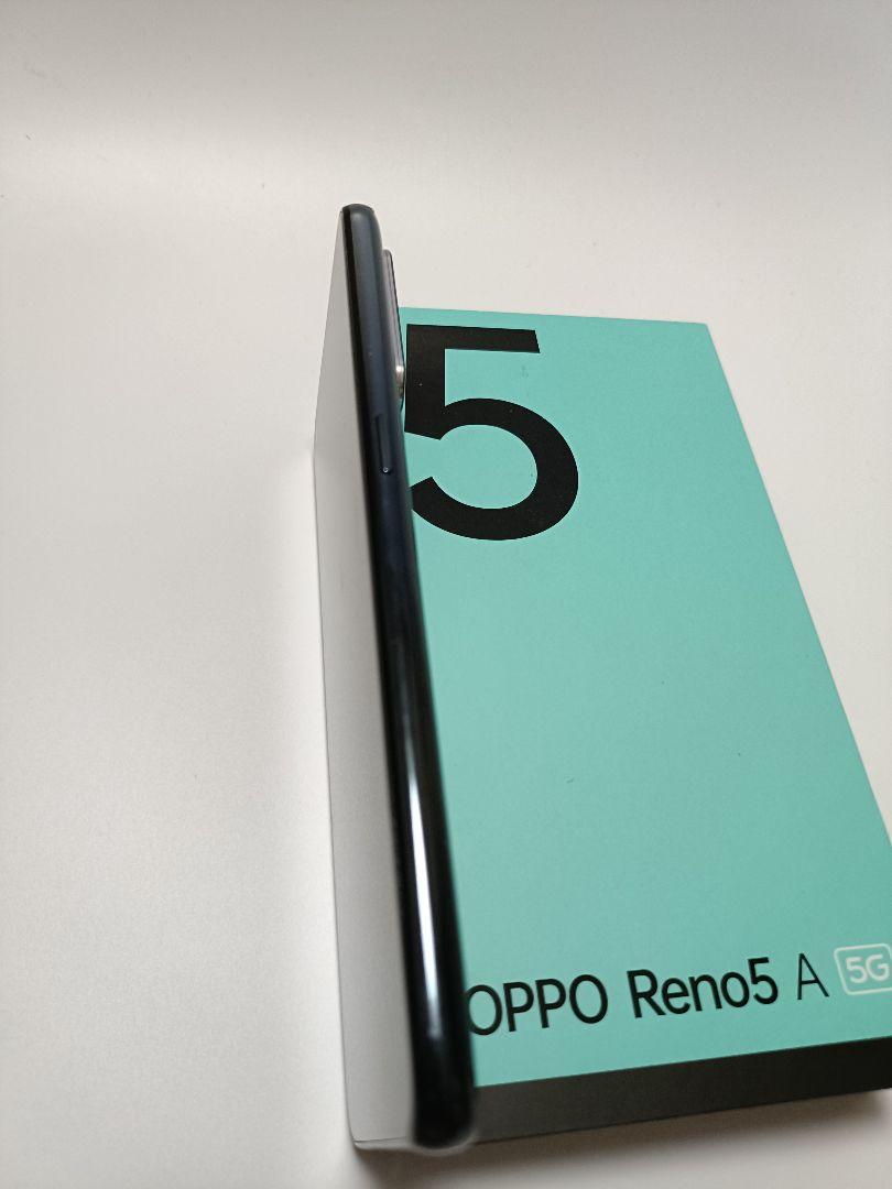 OPPO Reno5 A 5G本体 シルバーブラック - メルカリ