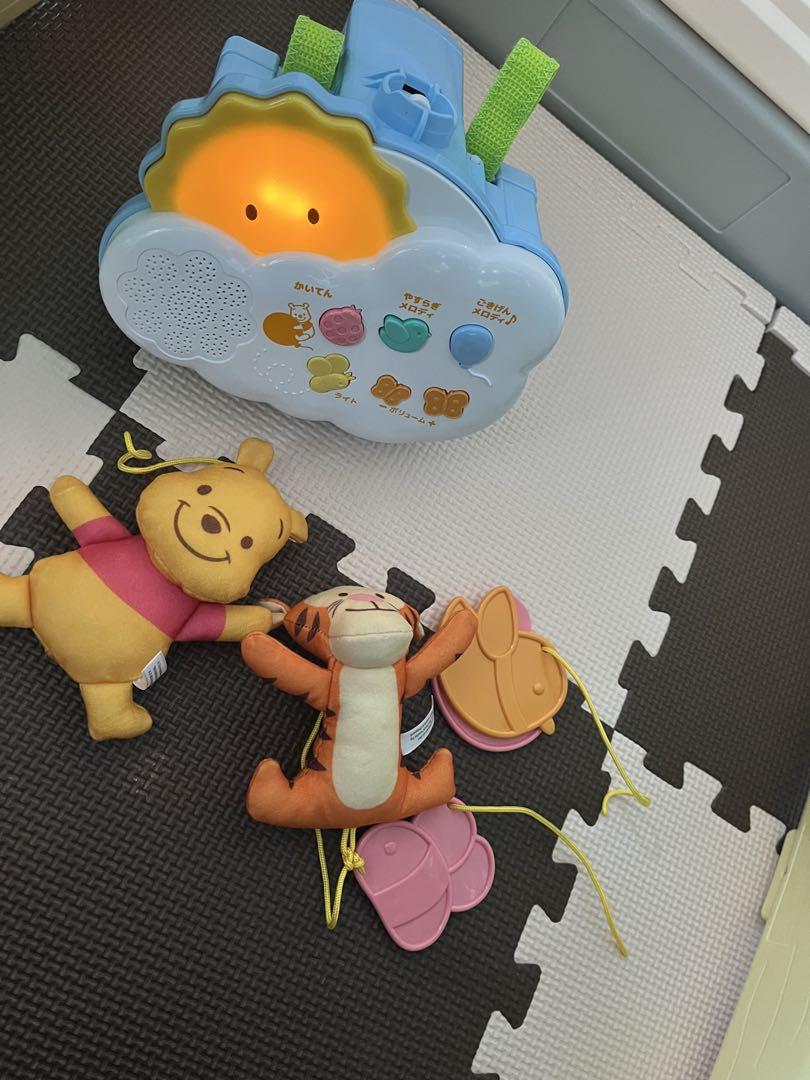 ★美品★くまのプーさん　6wayジムにへんしんメリー　新型